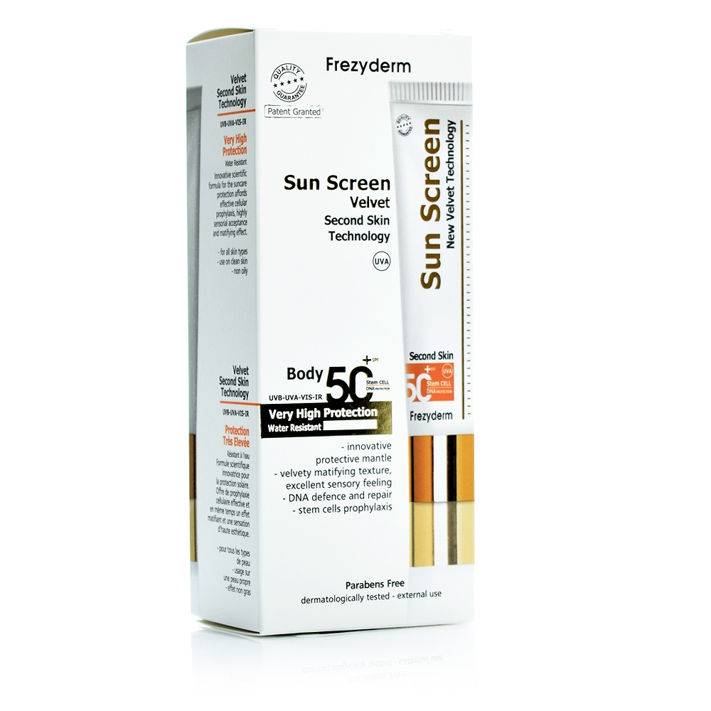 Frezyderm Sun Screen Velvet Body spf50