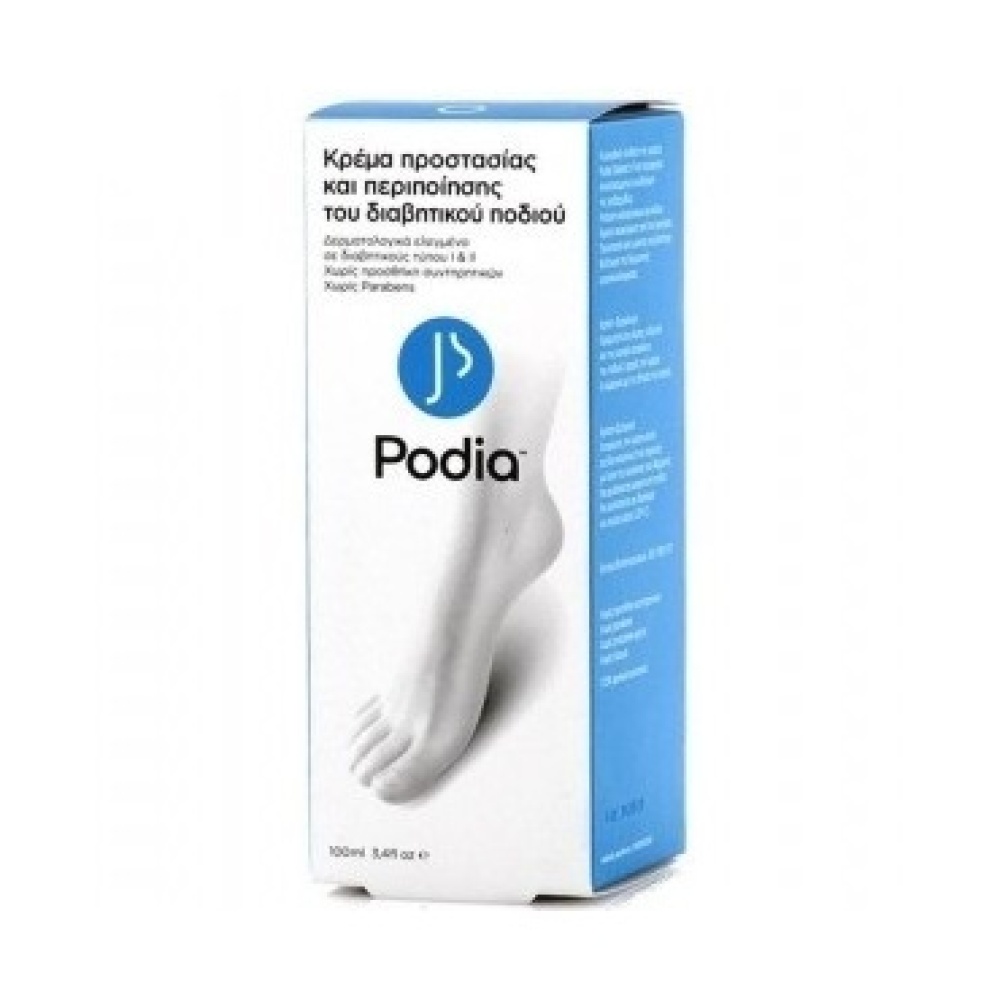 PODIA Diabetic's Foot Protection & care Cream 100ml