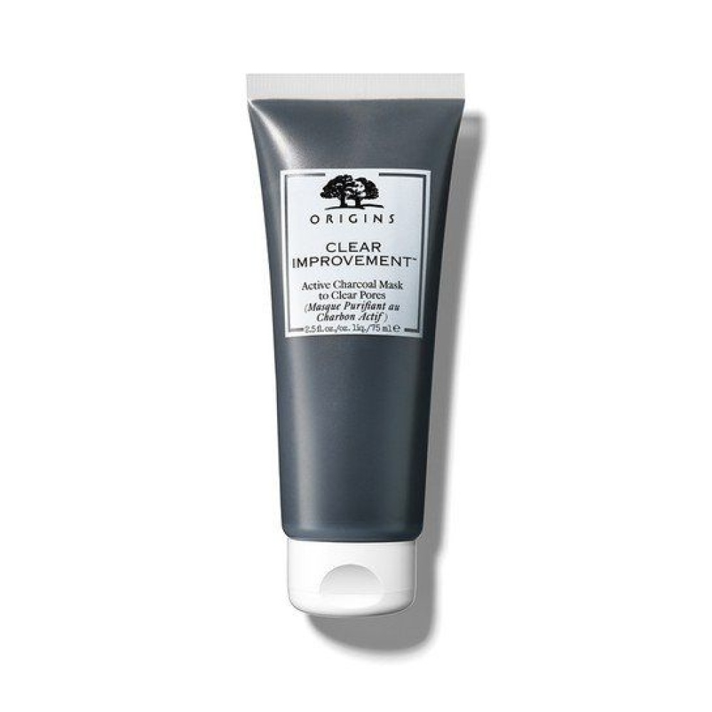 ORIGINS CLEAR IMPROVEMENT MASK ACTIVE CHARCOAL MASK TO CLEAR PORES 75ML