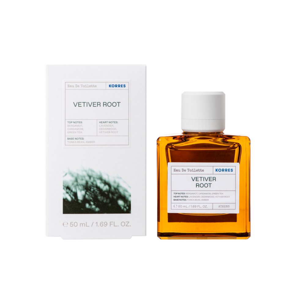 Korres Eau de Toilette Vetiver Root Ανδρικό Άρωμα 50ml