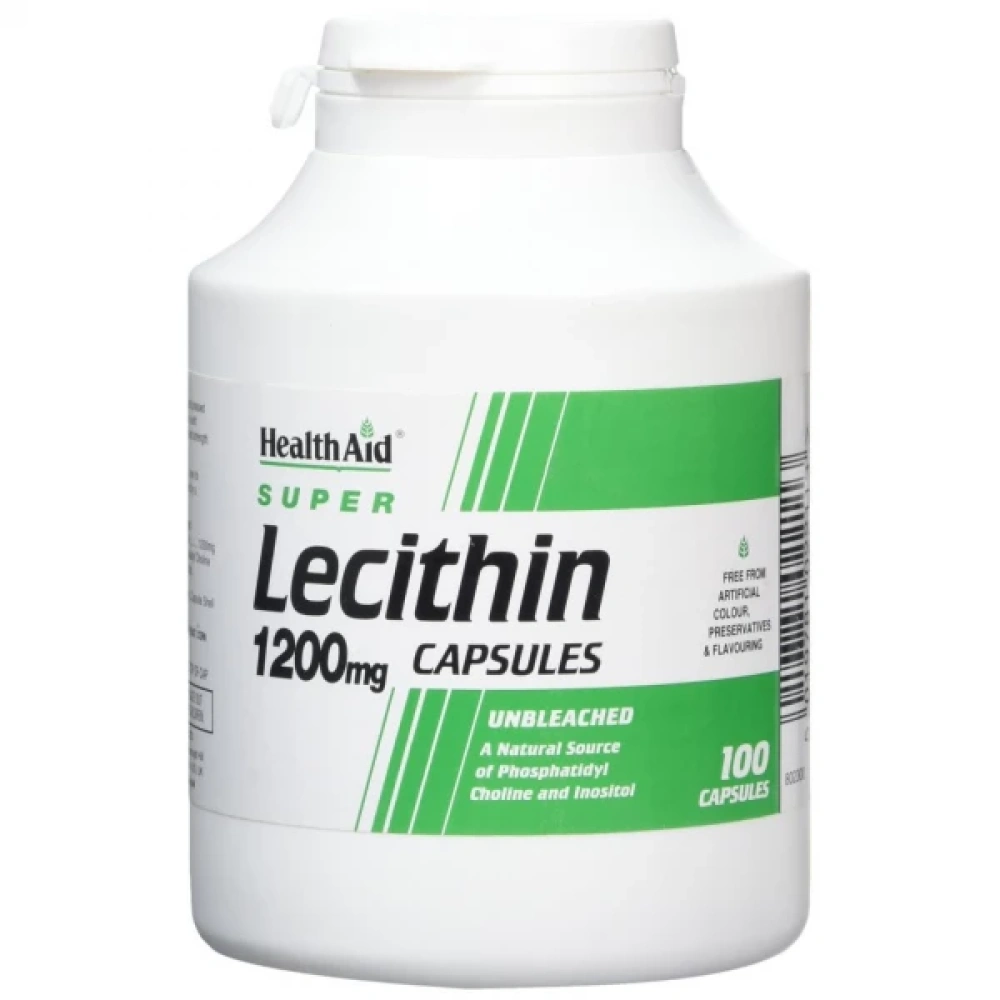 HEALTH AID LECITHIN 1200MG 100 CAPS