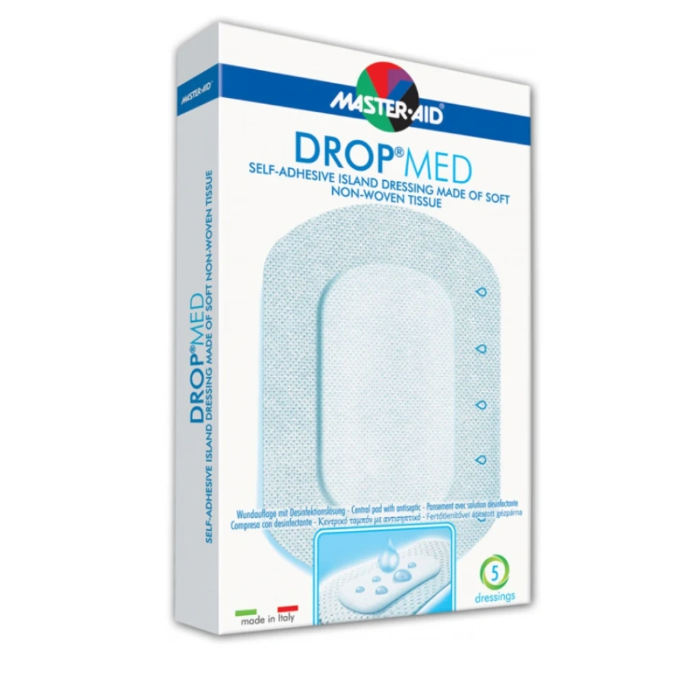 Master Aid Drop Med - 10x8cm (5,6x4) 5τεμ.
