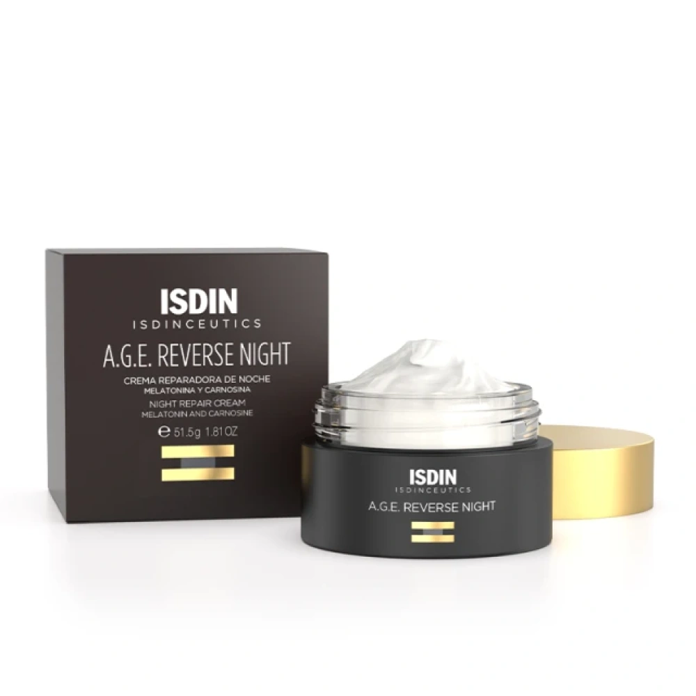ISDIN A.G.E. Reverse Night - Κρέμα Προσώπου Νύχτας με τριπλή αντιρυτιδική δράση 50ml