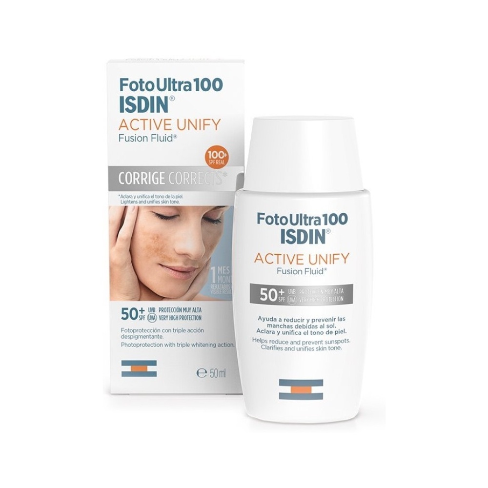 ISDIN FotoUltra Active Unify Fusion Fluid Corrige Corrects SPF50+ 50ml