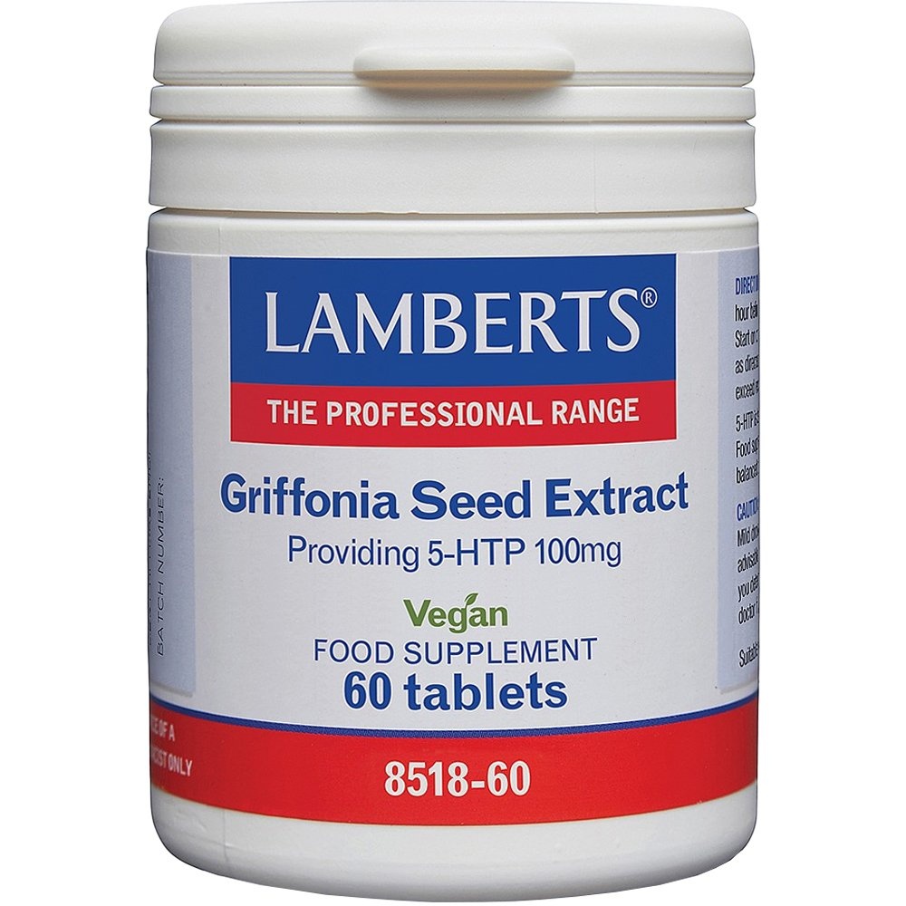 Lamberts Griffonia Seed Extract Providing 5-HTP 100mg, 60tabs