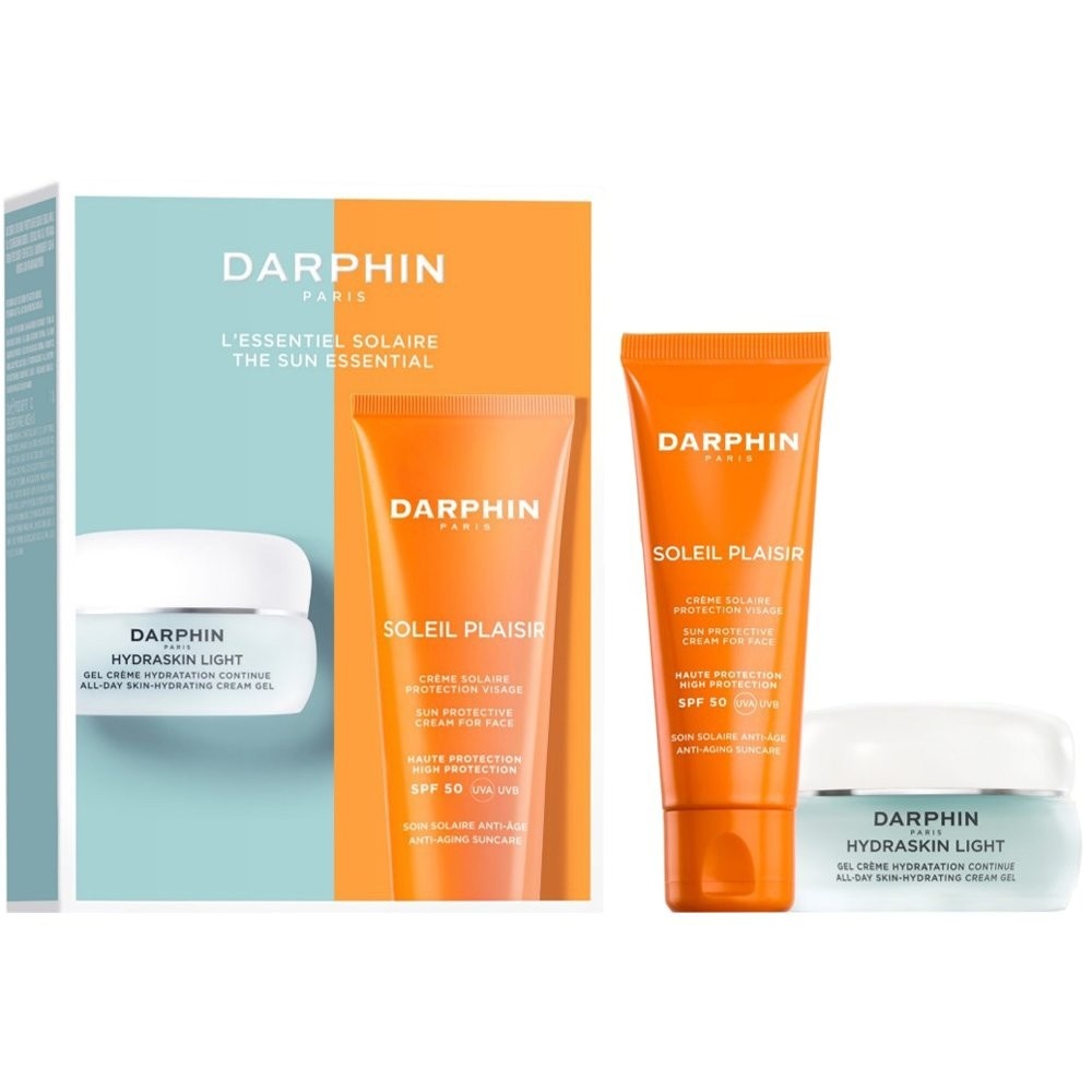 Darphin Promo The Sun Essentials με Soleil Plaisir Αντηλιακή Κρέμα Προσώπου SPF50, 50ml & Hydraskin Ενυδατική Κρέμα Προσώπου Ελαφριάς Υφής, 30ml, 1σετ