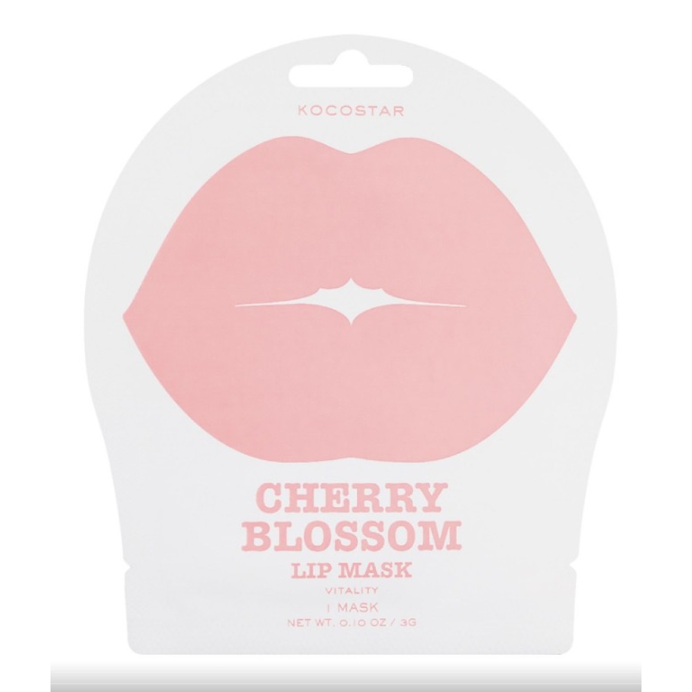 KOCOSTAR CHERRY BLOSSOM LIP MASK Επίθεμα υδρογέλης για τα χείλη