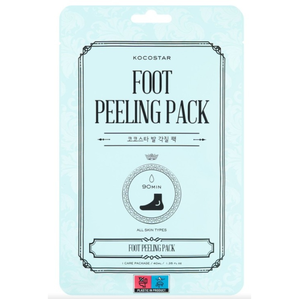 KOCOSTAR FOOT PEELING PACK Απολεπιστική μάσκα ποδιών