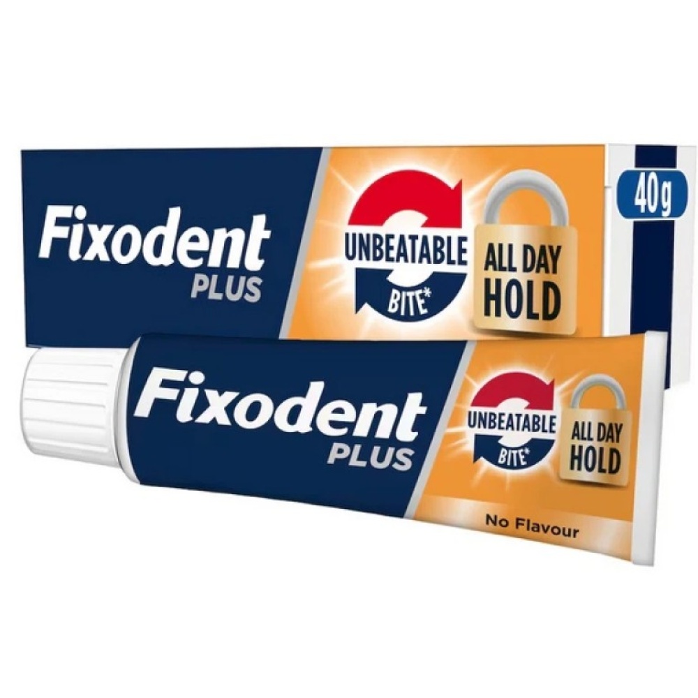 FIXODENT Plus, Στερεωτική Κρέμα για Οδοντοστοιχίες - 40g