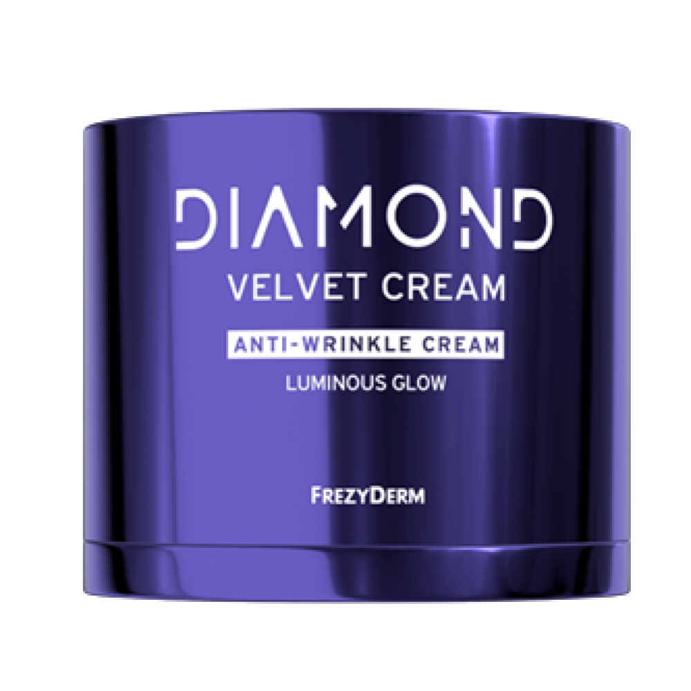 FREZYDERM DIAMOND VELVET ANTI-WRINKLE CREAM LUMINOUS GLOW – Κρέμα Αντιγήρανσης
