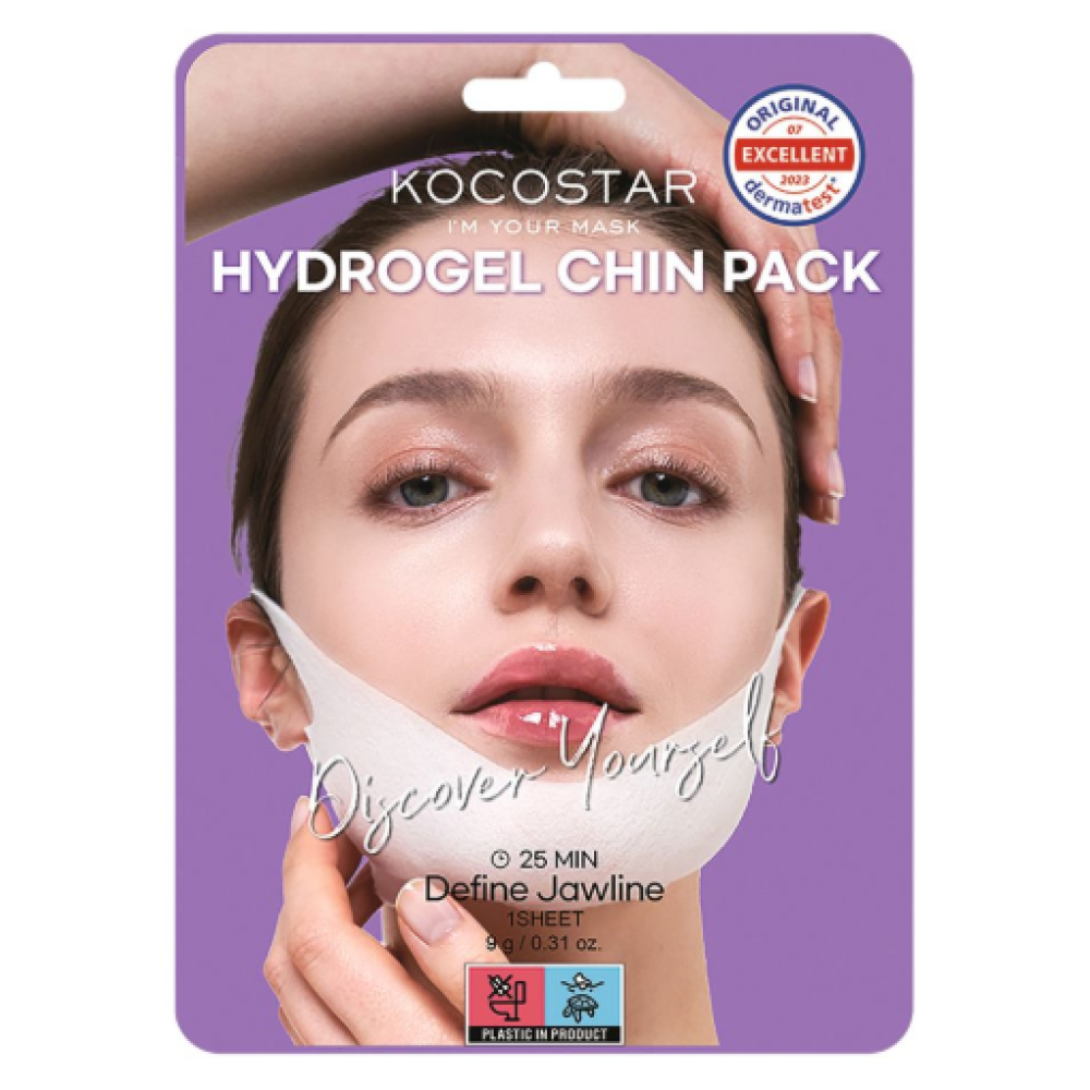VICAN Επίθεμα σύσφιξης για το πιγούνι KOCOSTAR HYDROGEL CHIN MASK