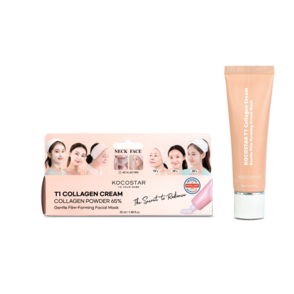 VICAN Μάσκα κολλαγόνου KOCOSTAR T1 COLLAGEN CREAM