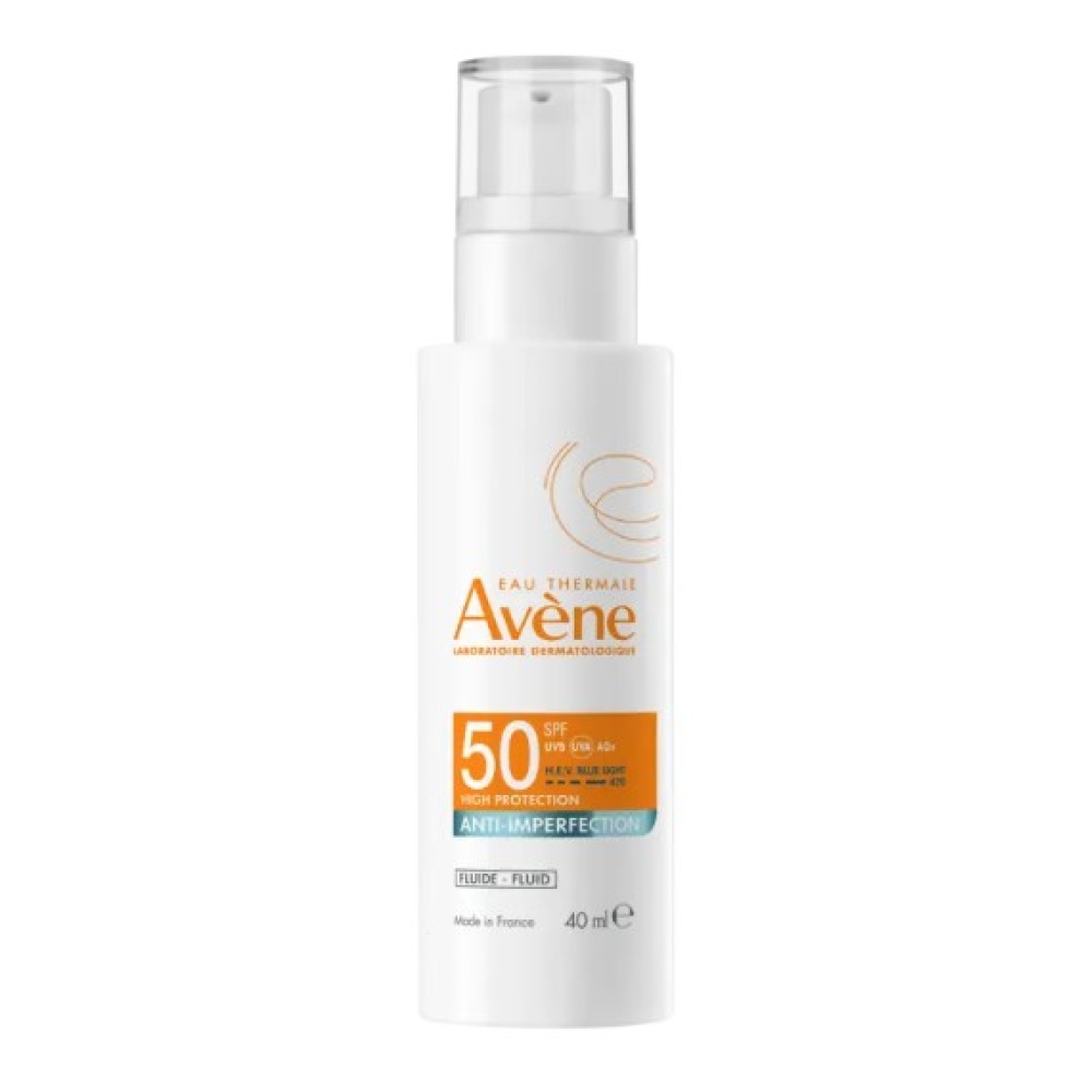 Avene Eua Thermale Αντηλιακή φροντίδα - Ευαίσθητο δέρμα  FLUIDE ANTI-IMPERFECTION SPF50
