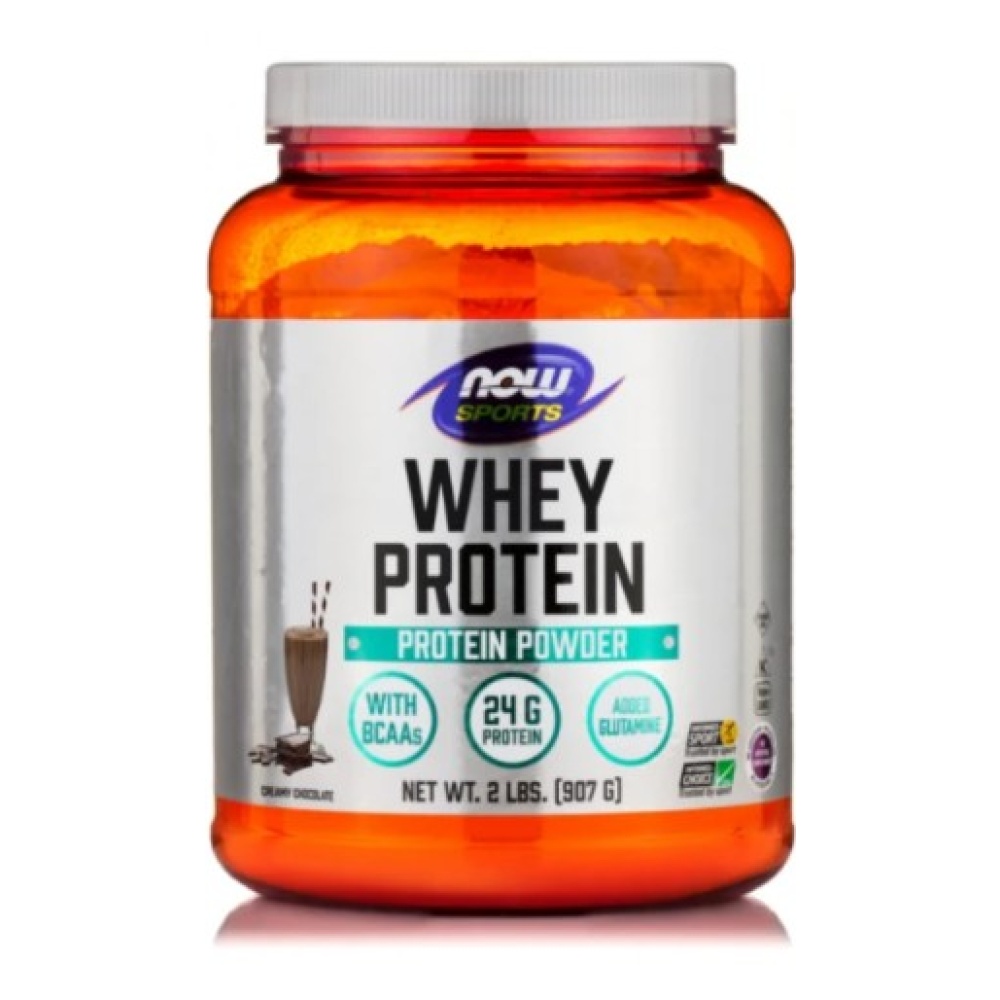 Now Foods Sports Whey Protein Chocolate 907gr