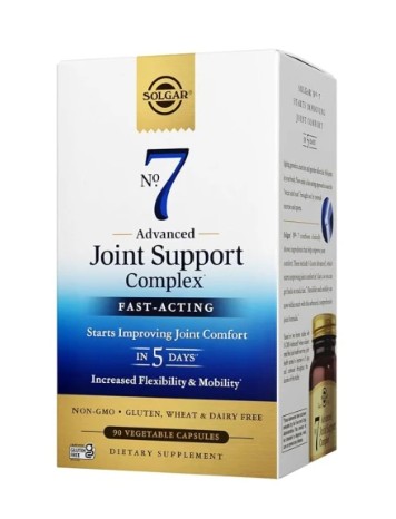 Solgar No.7 Joint Support, Φόρμουλα για την Καλή Λειτουργία των Αρθρώσεων, 30 Vegetable Caps